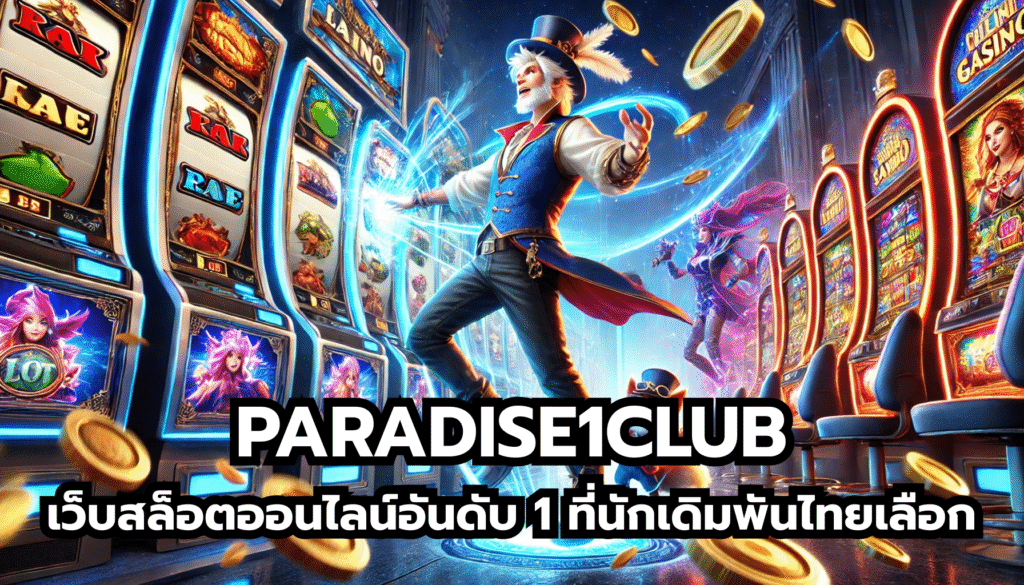 PARADISE1CLUB เว็บสล็อตออนไลน์อันดับ 1 ที่นักเดิมพันไทยเลือก