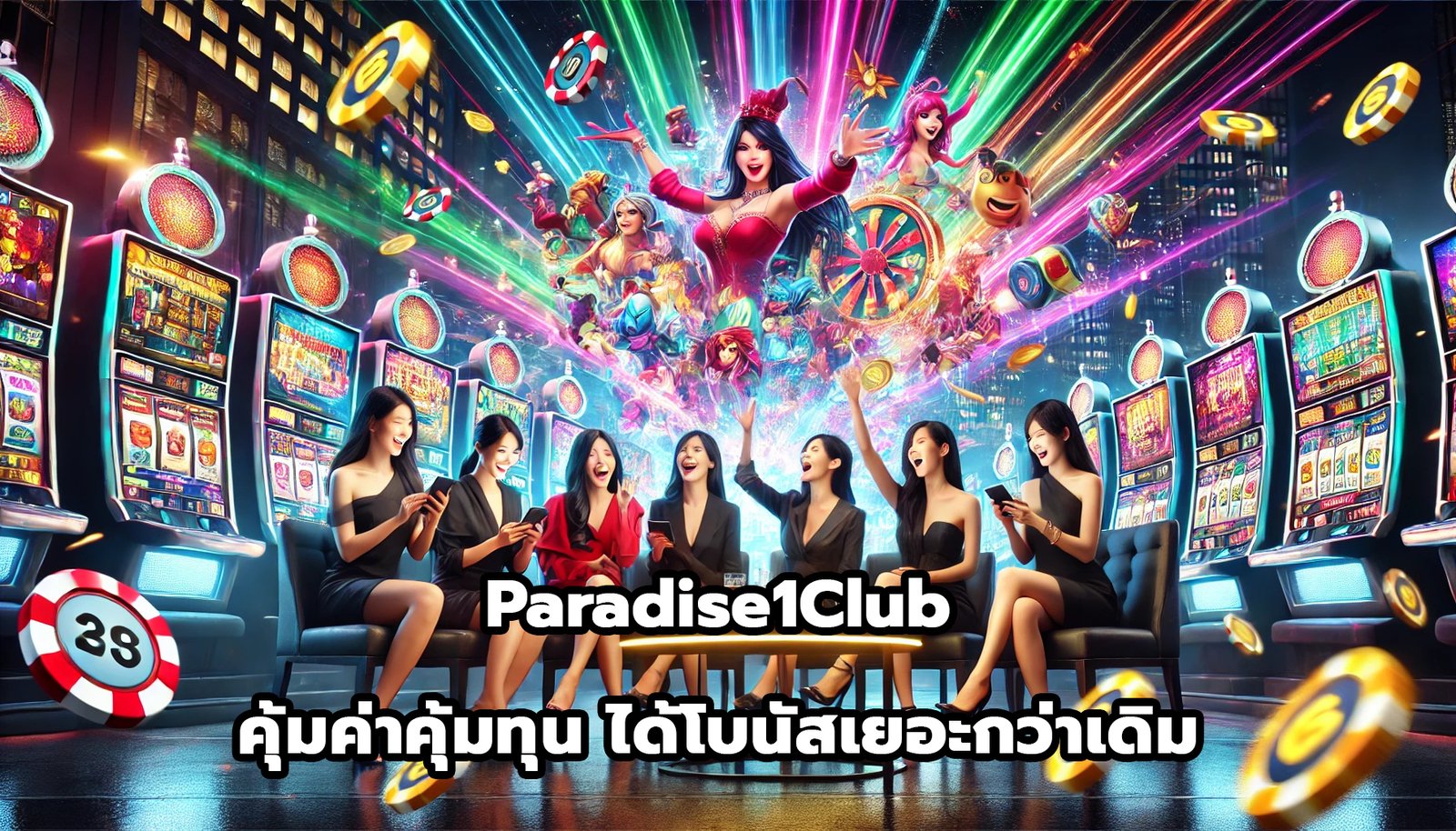 Paradise1Club คุ้มค่าคุ้มทุน ได้โบนัสเยอะกว่าเดิม-1