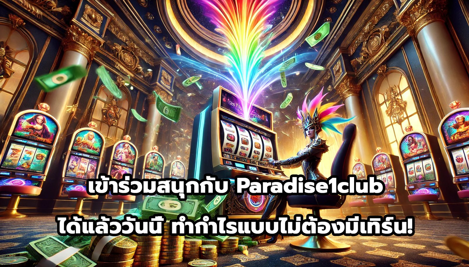 เข้าร่วมสนุกกับ paradise1club ได้แล้ววันนี้ ทำกำไรแบบไม่ต้องมีเทิร์น!-7